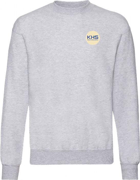 Fruit of the loom - Køge Handelsskole Studietur Klassisk Sweatshirt - Heather Grey